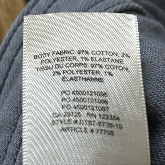 Aritzia Wilfred Free Modern Utility Pant Utility Pants Size 2 Gray Blue Preowned - Picture 10 of 12